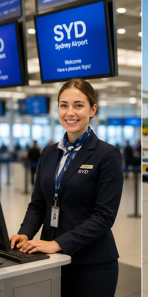 Airport check-in staff jobs in Australia 2026