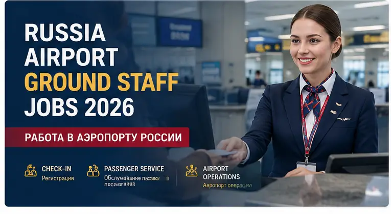 Russia Airport Ground Staff Jobs 2026