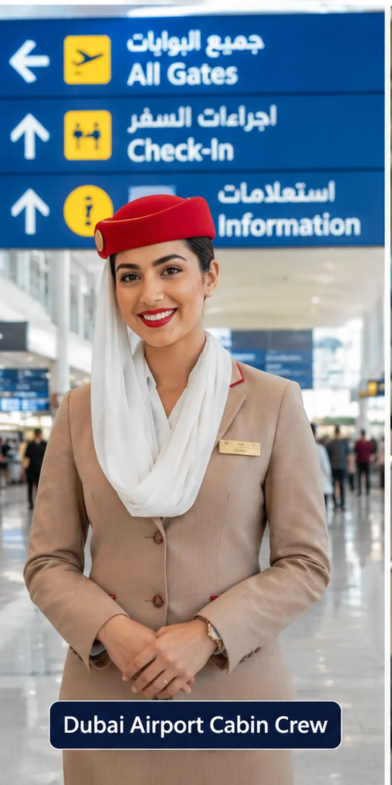 Airport Cabin Crew Jobs in Dubai 2026