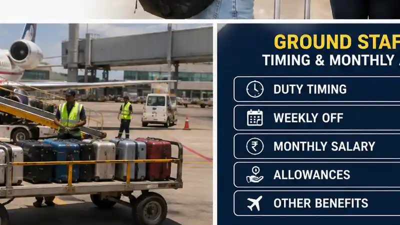 Airport Ground Staff Duty Timing and Monthly Allowances