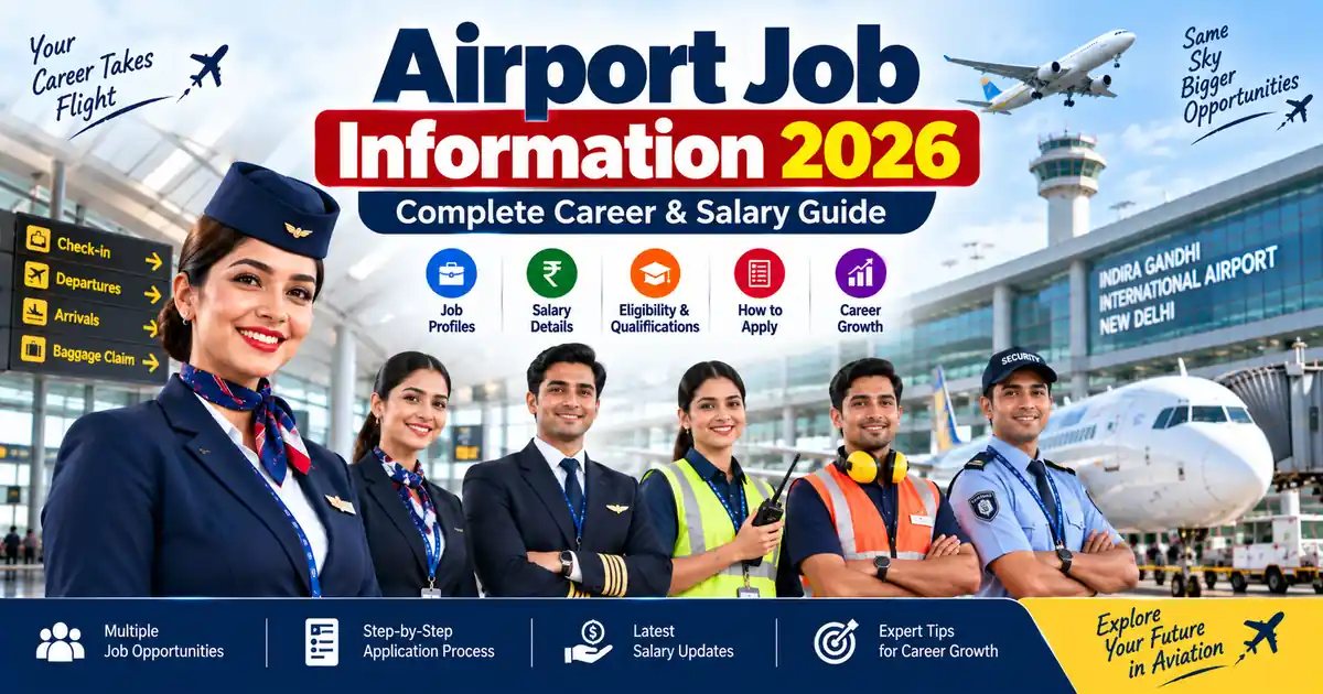 Airport Job Information 2026 Complete Career & Salary Guide