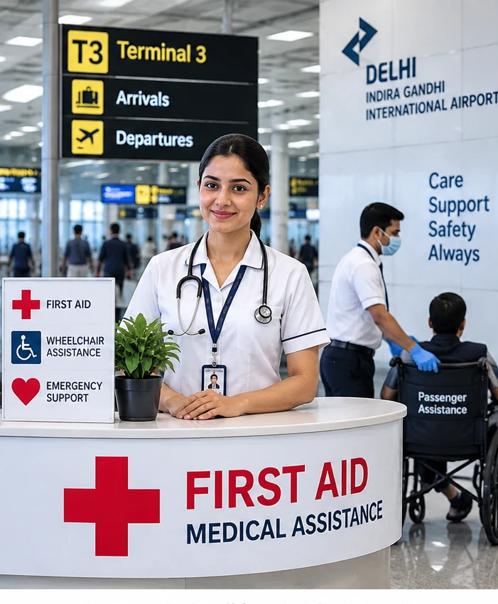 Airport Medical Staff and First Aid Assistant Jobs in Delhi IGI Airport 2026