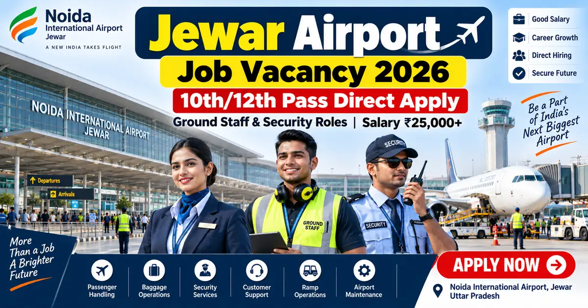 Jewar Airport Job Vacancy 2026 Noida International Airport Direct Apply
