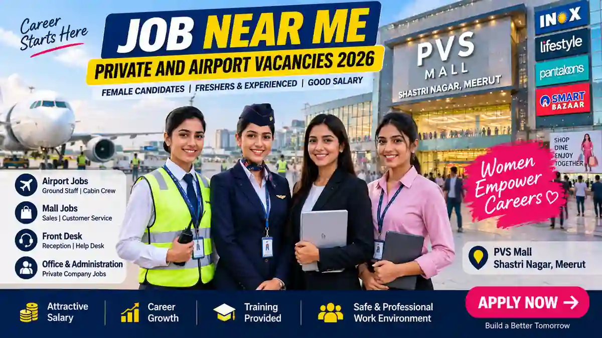 Job Near Me Private and Airport Vacancies 2026