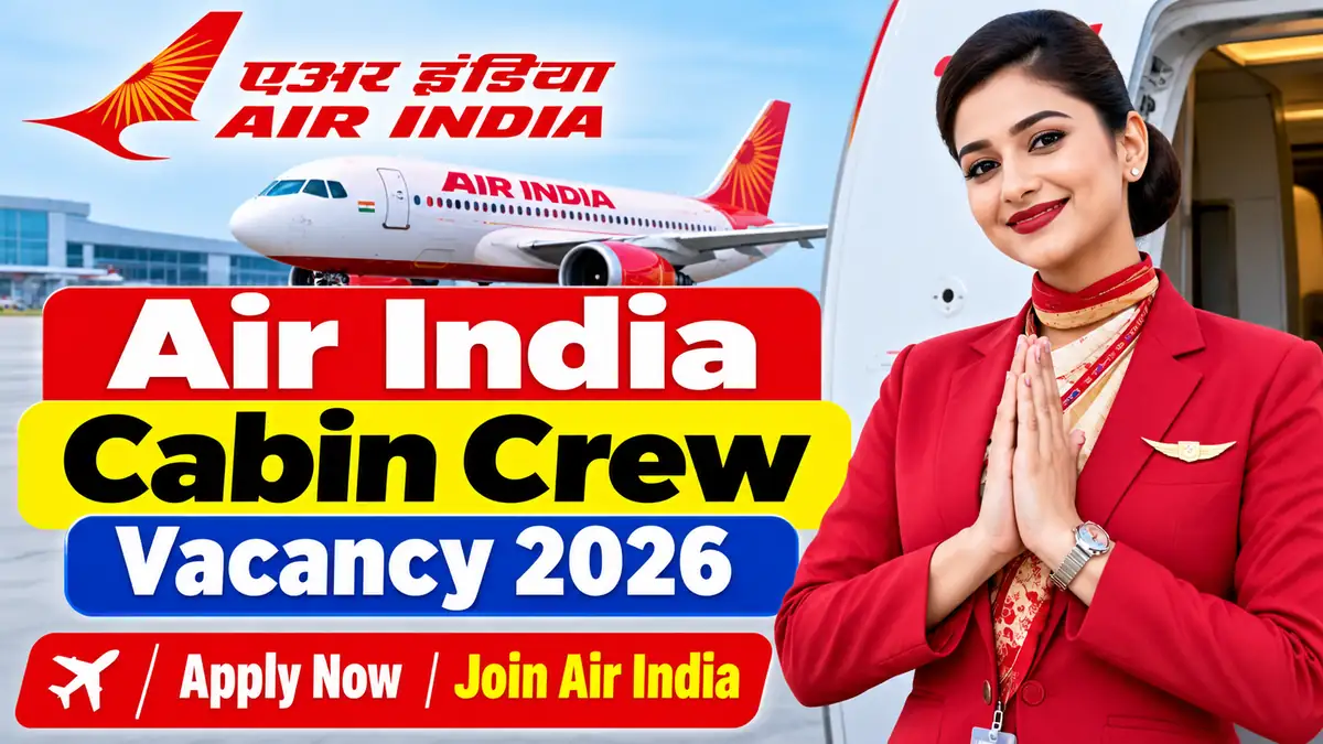 Air India Cabin Crew Vacancy 2026