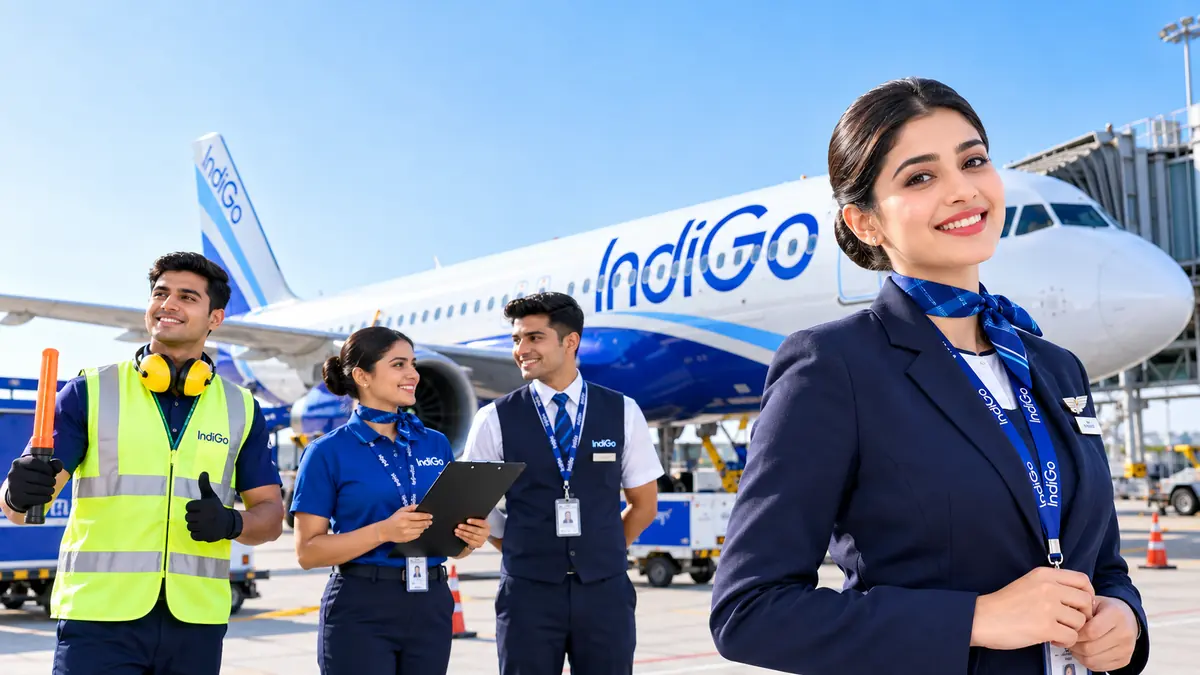 IndiGo Jobs 2026 Ground Staff and Cabin Crew Recruitment